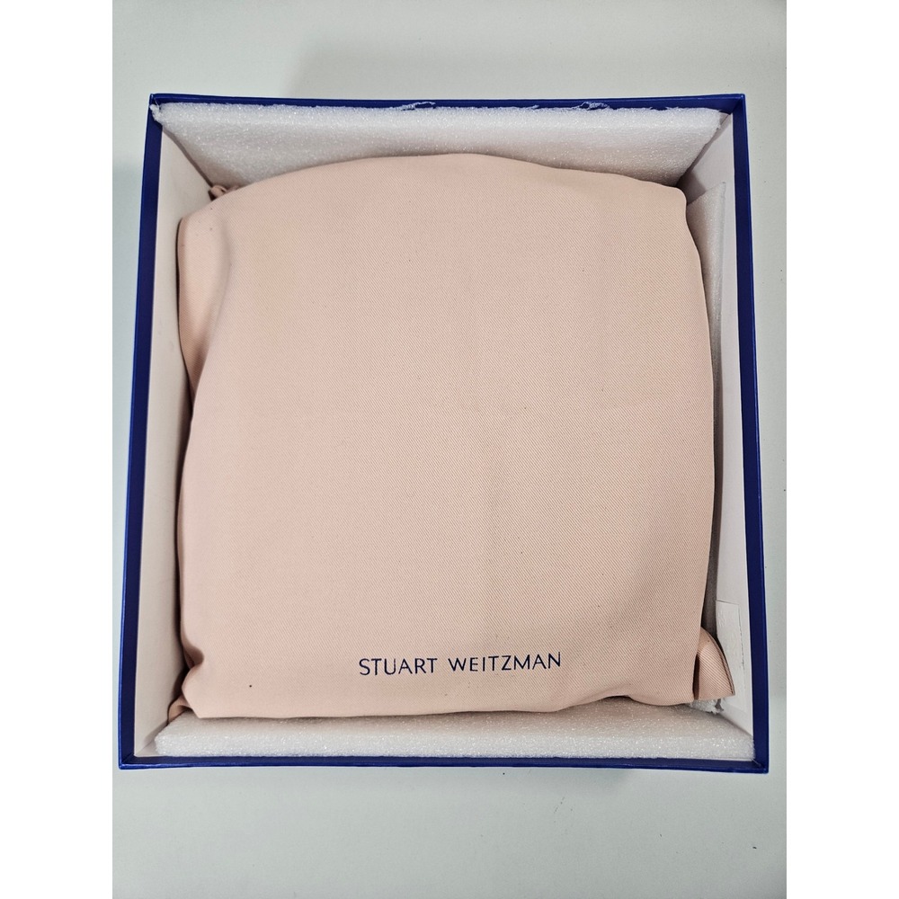 Stuart Weitzman 5050 Black Suede Over The Knee Boots Womens 7 M Dust Bag Box OTK - Picture 11 of 12